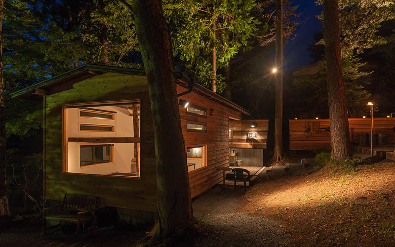 山中湖 プライベート コテージ Camp33 山梨県 富士山麓 山中湖畔の森に佇む 1日1組限定のコテージ