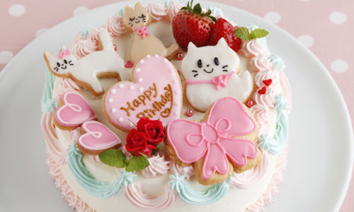 オーダーケーキ オリジナルスイーツ ねこまめnecomame オーダーケーキ