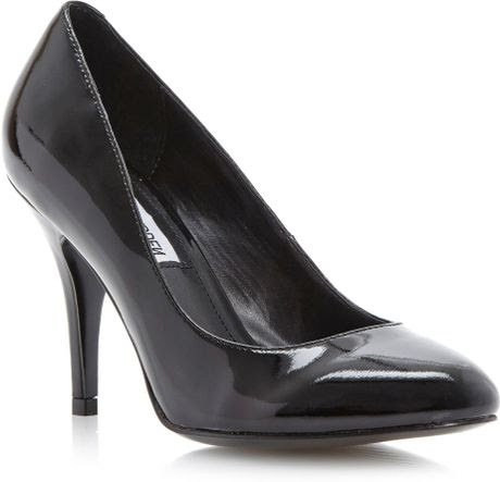 Steve Madden Contrvsylow Heel Point Court Shoes in Black | Lyst