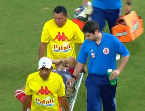 Fernando Henrique - goleiro do América-RN (Foto: Reprodução/SporTV)