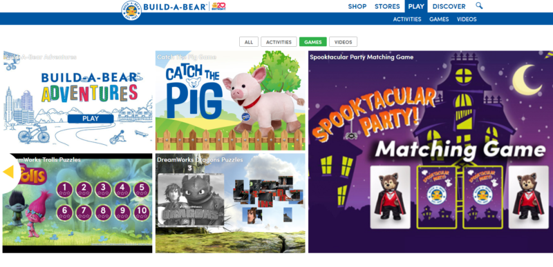 BAB Games Page