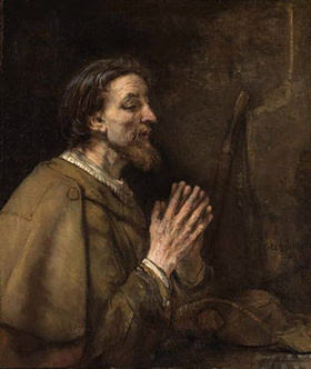 Saint Jacques le Majeur. Un des apôtres du Christ, frère de saint Jean l'évangéliste († 44)