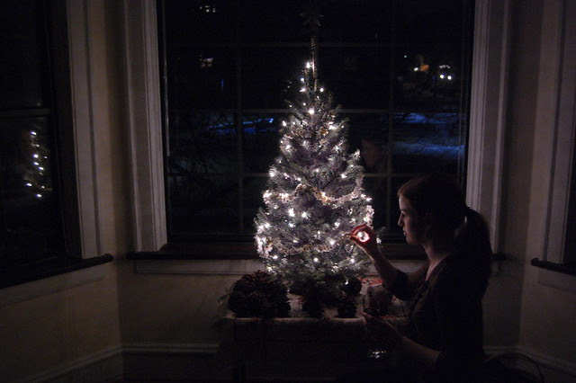 decorating the house for christmas!