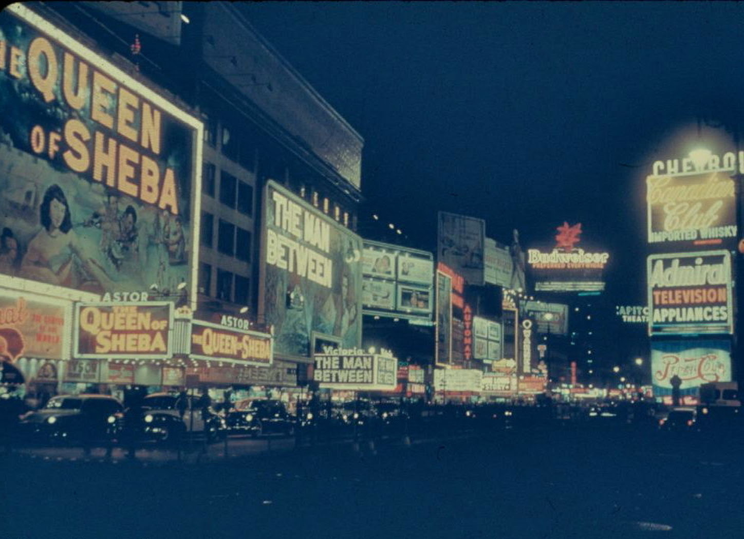 Old New York In Photos 43 Times Square Billboards