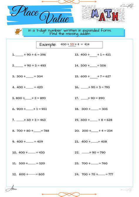 Download cbse class 3 maths worksheets for free in pdf format from urbanpro. grade 3 math activity sheets place value 3 digit education ph
