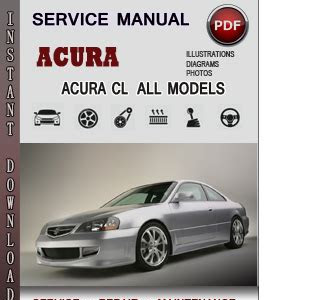 Download Link 1997 acura cl 30l v6 literature repair manual aut Free ebooks download PDF