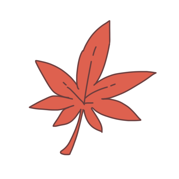 紅葉のイラスト かわいいフリー素材が無料のイラストレイン
