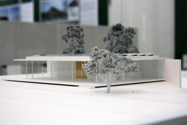 Model of house D10 by Werner Sobek