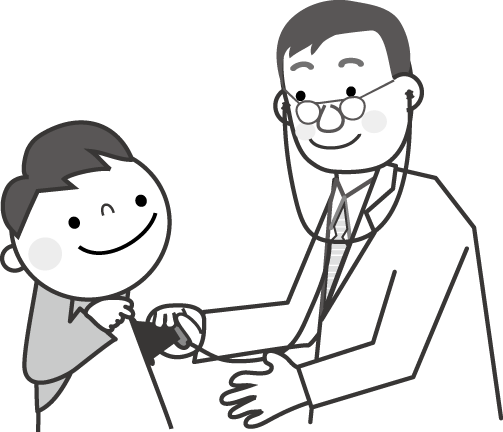 学校 健康診断のイラスト 無料イラスト フリー素材
