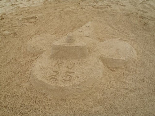 Sorcerer Mickey Sand Castle