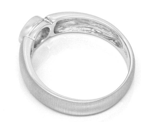 Originalfoto MODERNER BRILLANT-DIAMANT-RING WEISSGOLD