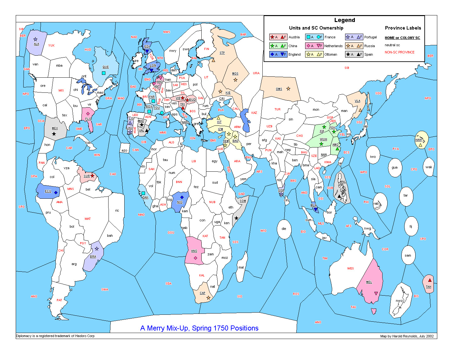 World Map Unlabeled