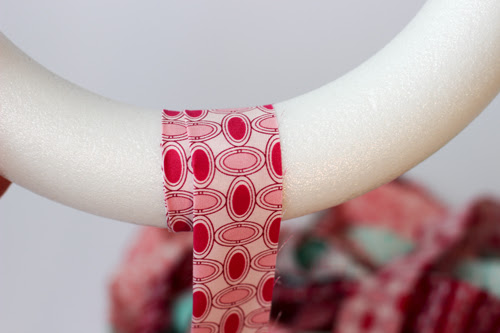 Holiday Wrapped Wreath Tutorial - In Color Order