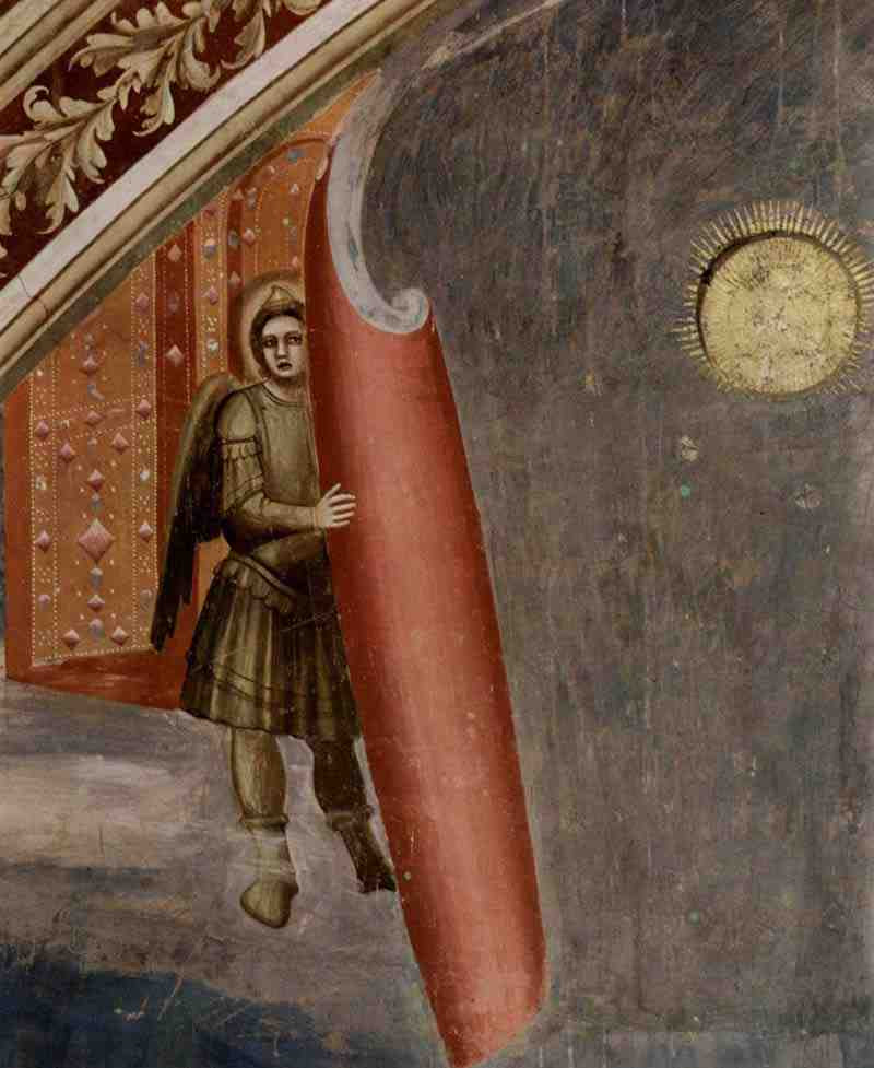 Fresco Cycle In The Arena Chapel In Padua Scrovegni Chapel Scene The Last Judgement Detail Giotto Di Bondone