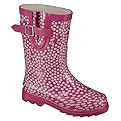 Youth Cherokee® Ursa Polka Dot Rain Boots - Pink