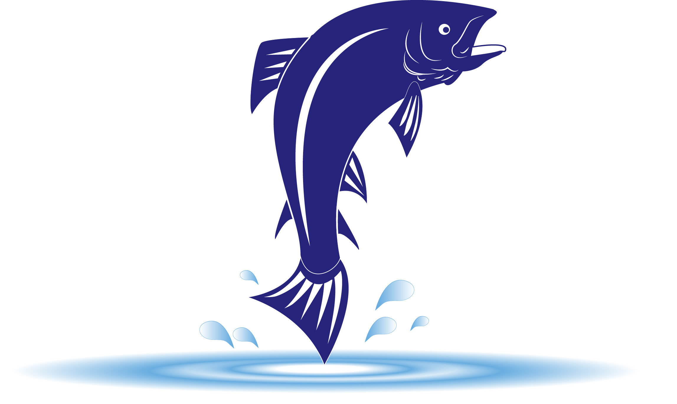 Download Fish Jumping Silhouette at GetDrawings | Free download