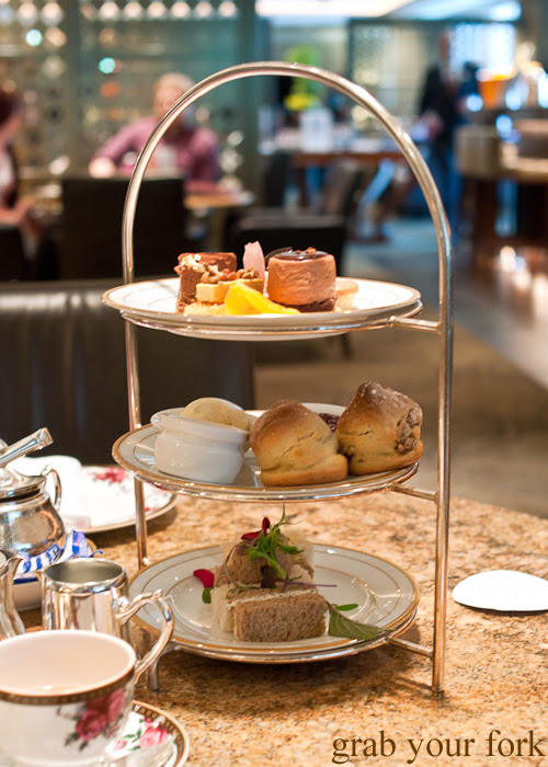 Johnny Iuzzini afternoon tea at The Langham Hotel Melbourne at the Melbourne Food and Wine Festival 2014