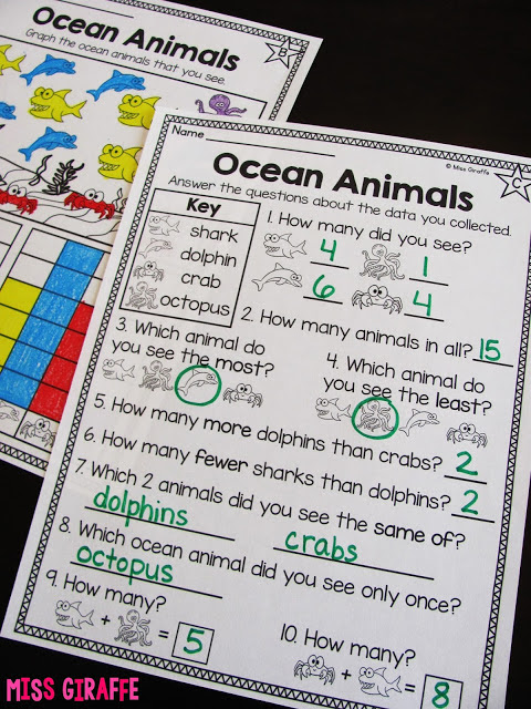 Interesting Ocean Math Activities for the Early Elementary ...