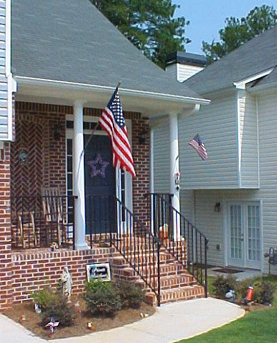 closeup of entry