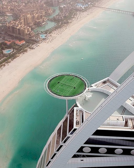 Tennis Court, Burj Hotel Dubai