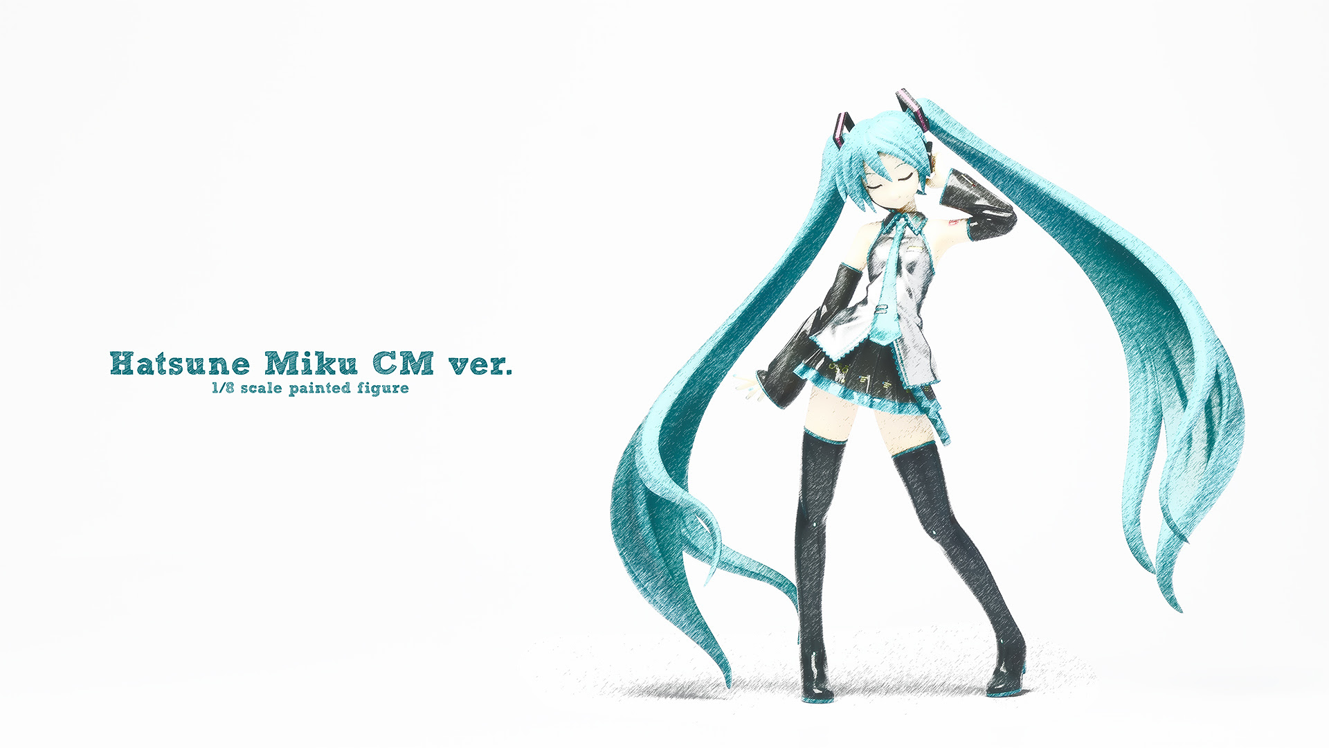 グッドスマイルカンパニー 初音ミク Cm Ver の壁紙を作ってみました Dwarf X Figure Foto