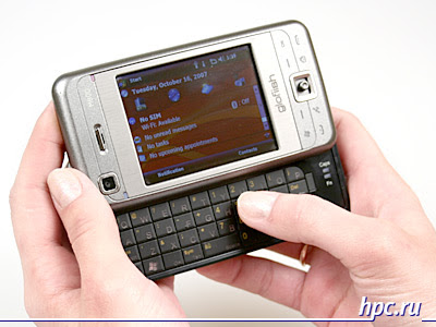 Overview communicator glofiish M800, part one, dating