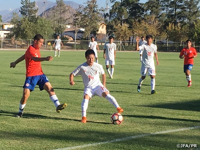 U 17日本代表 チリとの戦いを制して大会を終える スポーツ フォー トゥモロー Sft プログラム 南米 日本 U 17サッカー 交流 Jfa 公益財団法人日本サッカー協会