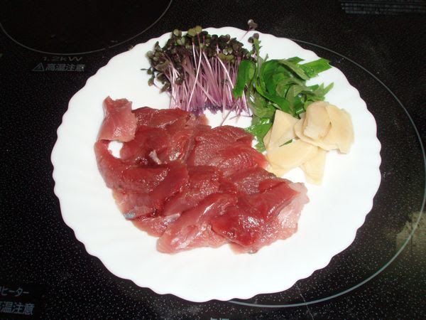 マルソウダの刺身 シャーマンブログ 略してシャブログ