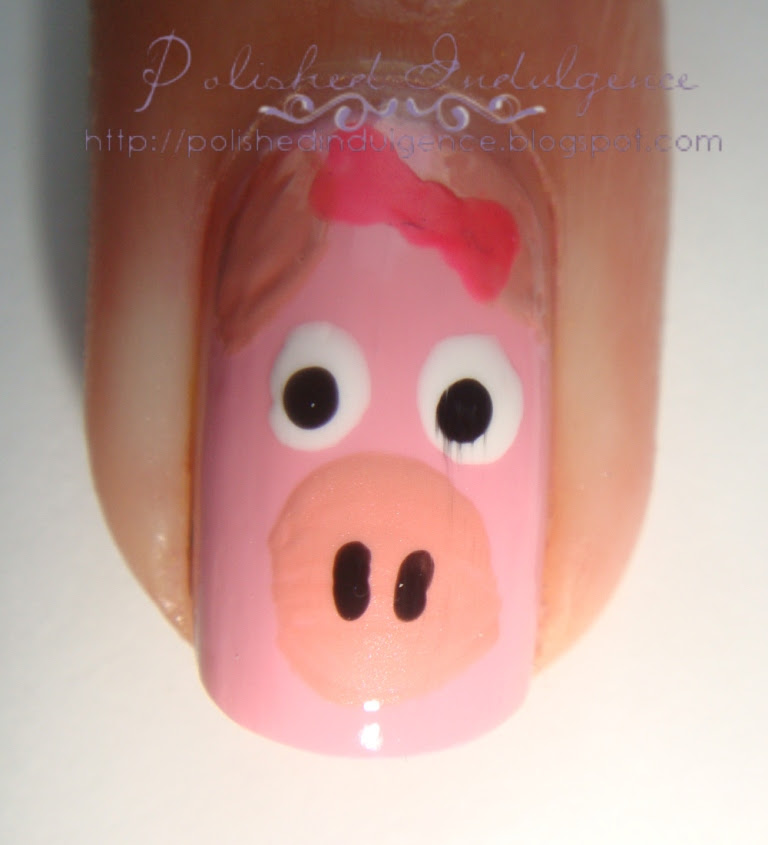 pigs with flowers