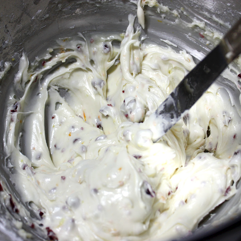 Homemade Cranberry Bliss Bars