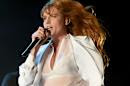 Florence channels Nick Cave fashion