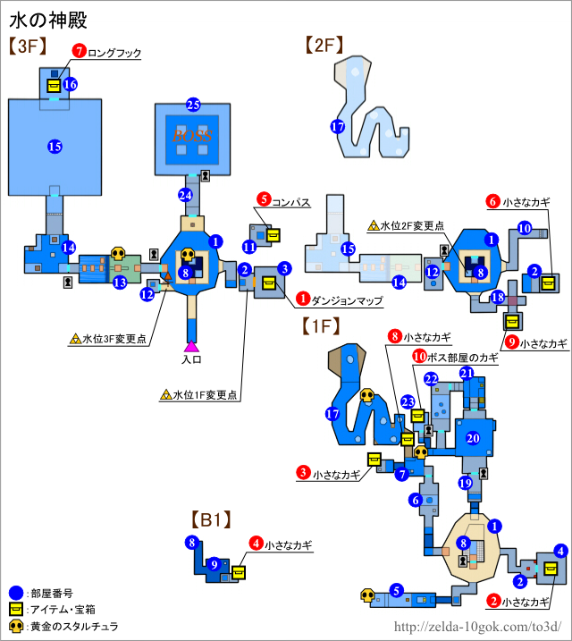水の神殿 ゼルダの伝説 時のオカリナ 3d 攻略wiki