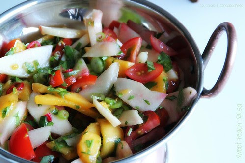 Sweet Peach Salsa