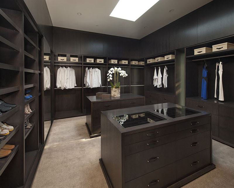 black dressing robe