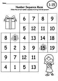 Simple Math Worksheets