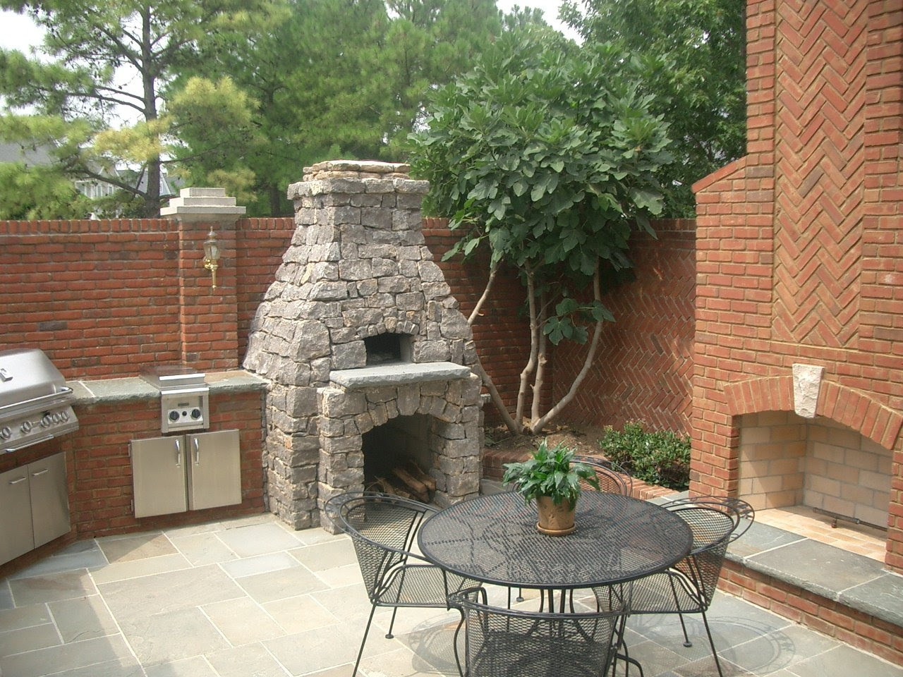 outdoor brick pizza oven plans