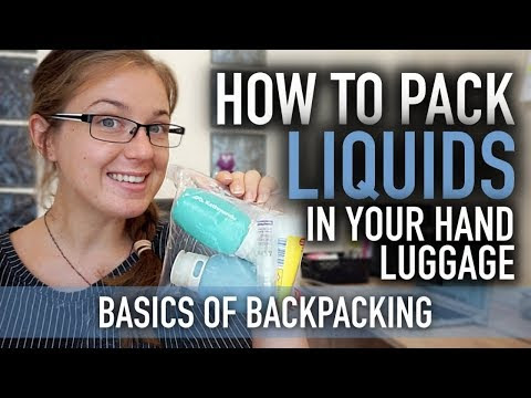 Video Liquid Restrictions For Air Travel