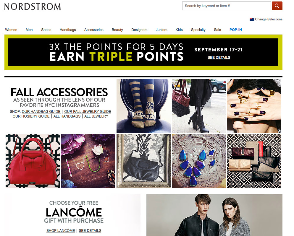 Nordstrom online shopping review