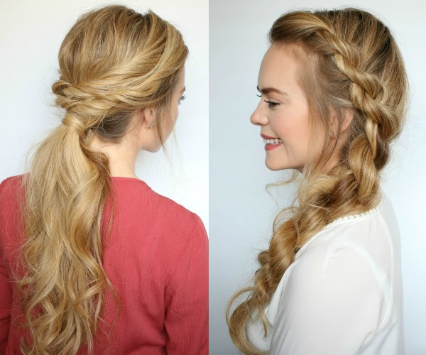 Pakistani Latest Party Hairstyles 2017 For Women   Styleglowcom