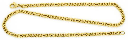 Originalfoto FLACHPANZER PFAUENAUGE TIGERAUGE GOLDKETTE MASSIV GOLD