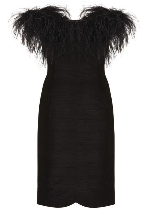 Feather Cocktail Dress, $250: Kate Moss for Topshop | Boca Raton ...