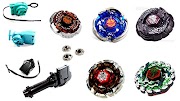 Kampfkreisel 5 Xxl Mega Set Metal Fusion 4D KAMFKREISEL SET für
beyblades von Rapidity® B-4