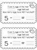 Eggs in a Nest Subtraction Craftivity