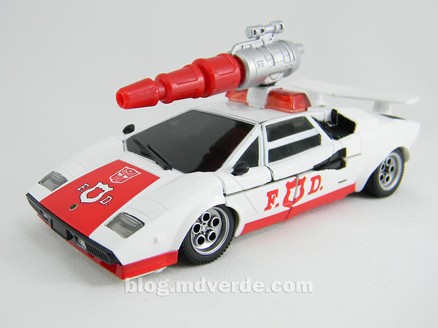 Transformers Red Alert - Masterpiece - modo alterno