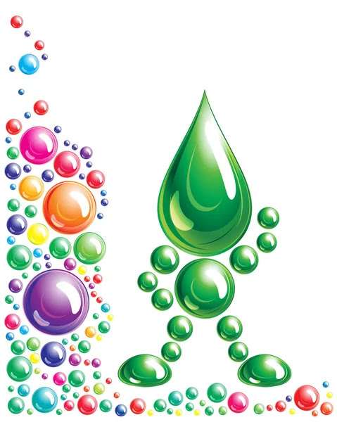 facebook icon eps. Eco man, icon, Eps10. by Olga Yakovenko - Stock Vector