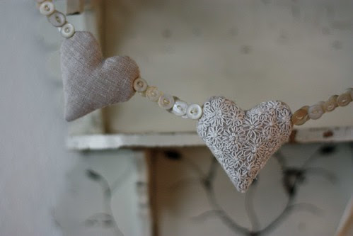 Hearts & Buttons Garland