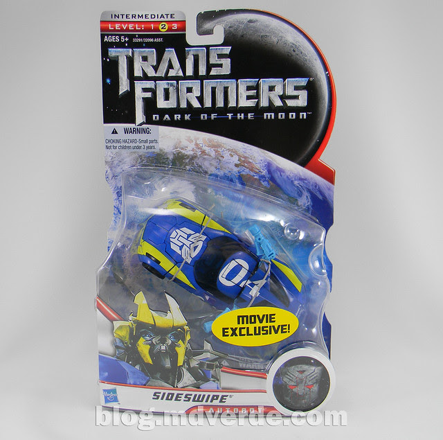 Transformers Sideswipe DotM Deluxe Walmart - caja