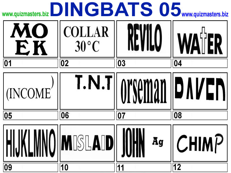 Search Results for "Dingbats With Answers" - Calendar 2015
