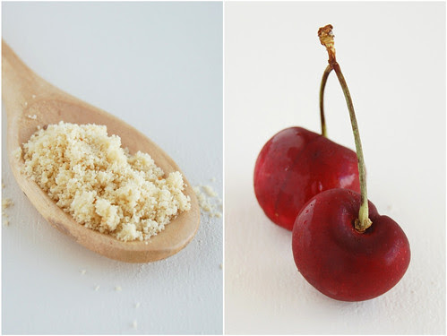 Cherry friands / Friands de cereja