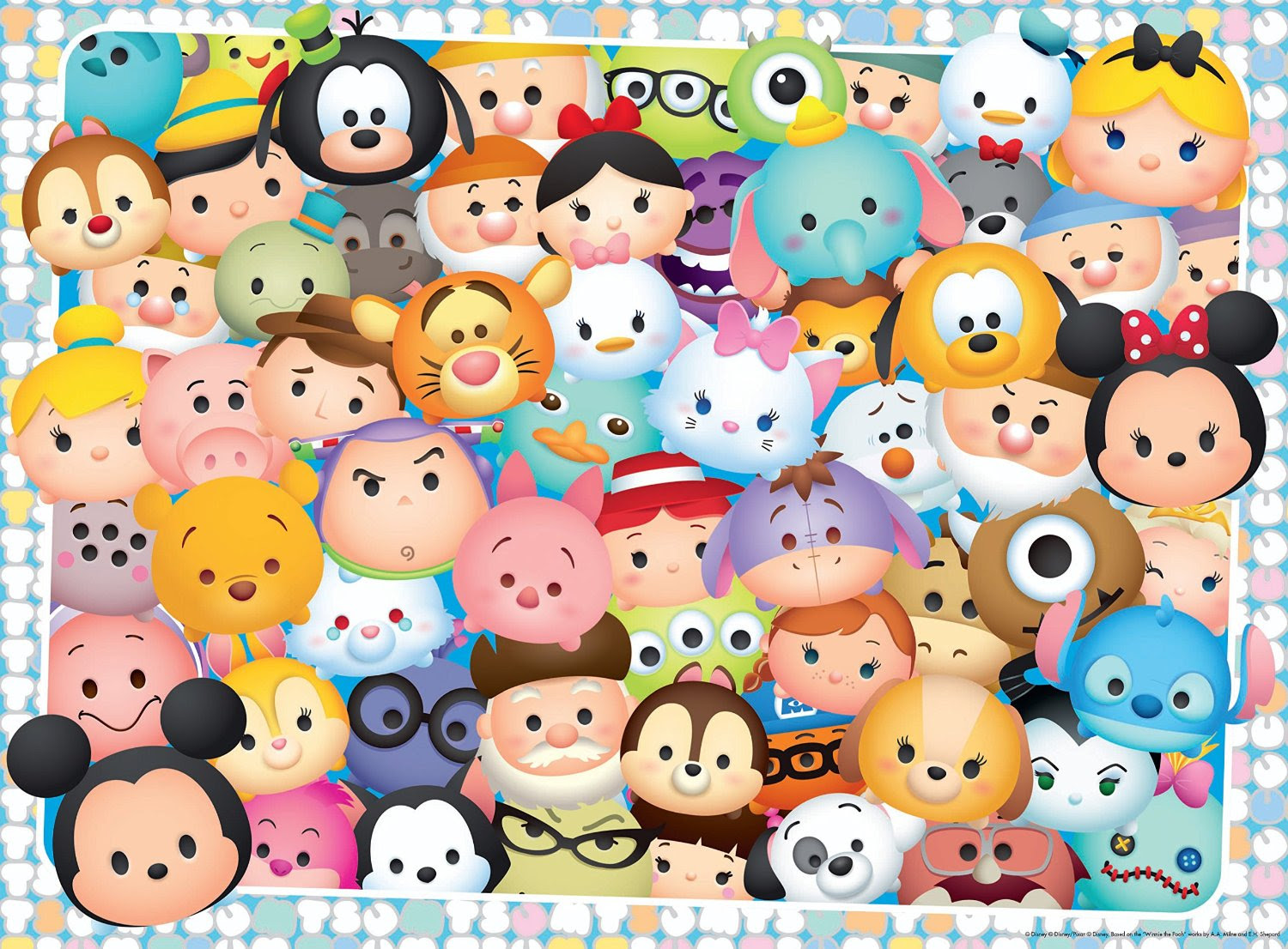 Disney Character Disney Tsum Tsum Fabric Print By Afalchi Free images wallpape [afalchi.blogspot.com]